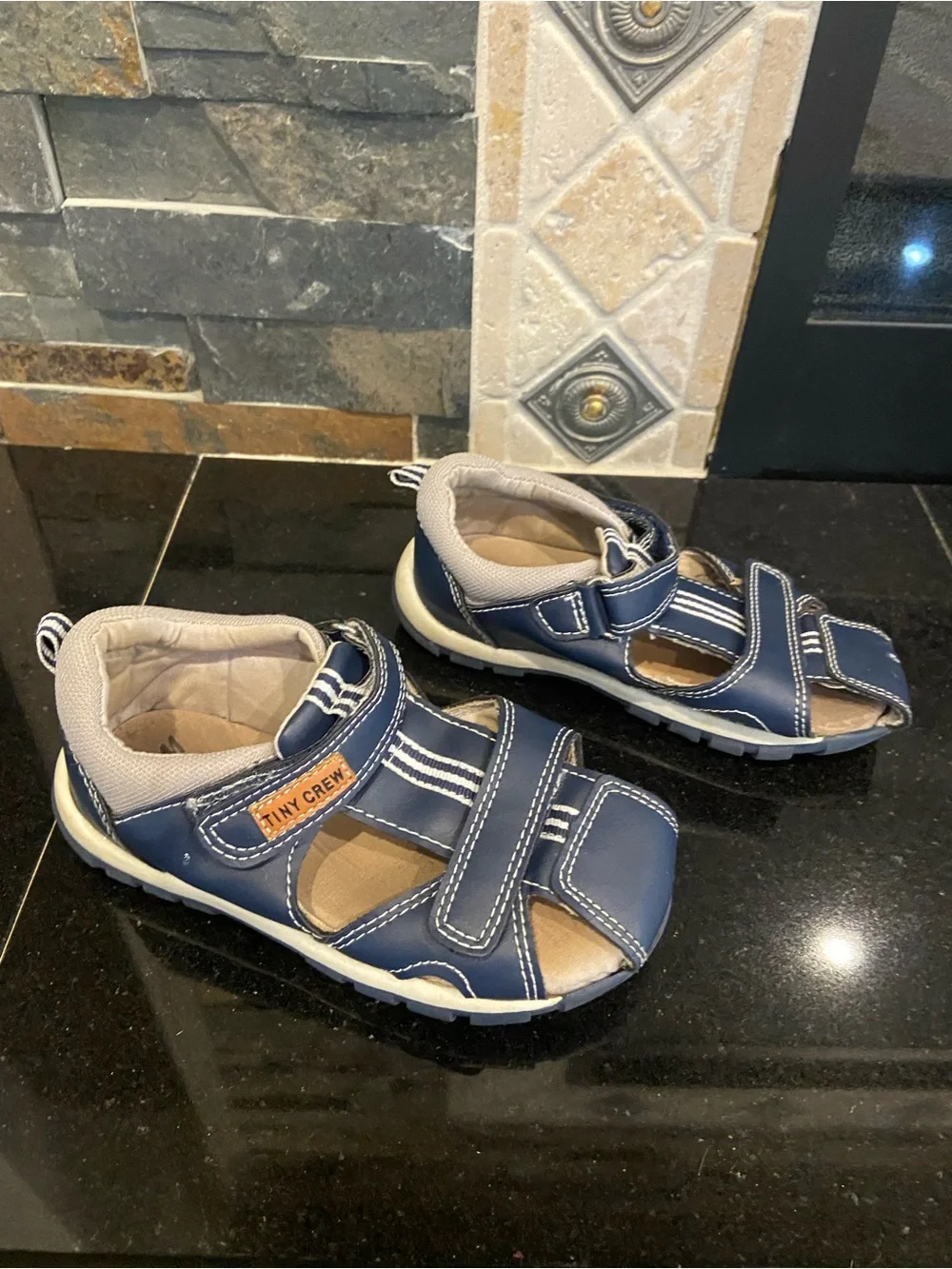 H&M Navy Blue Toddlers' Closed-Toe Sandals